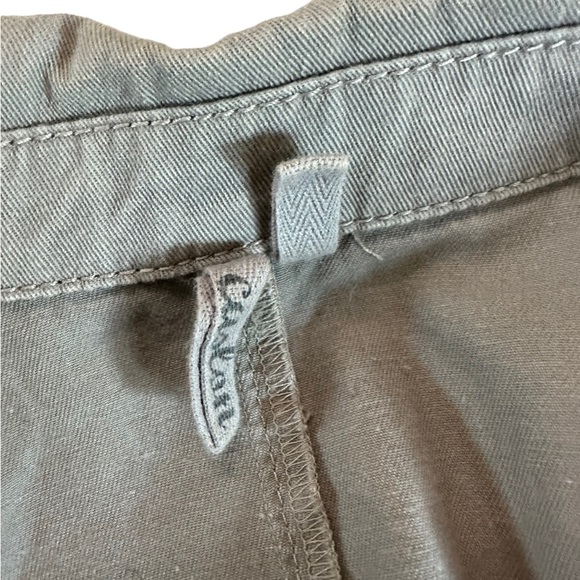 Caslon 100% Cotton Snap Button Ruffle Front Collared Blazer Jacket Size Small - Picture 7 of 17